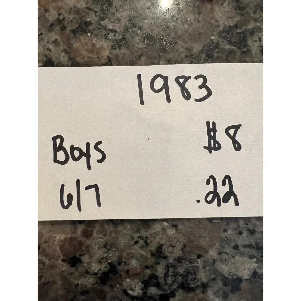 Boys‎ size 6/7 shorts (1983)